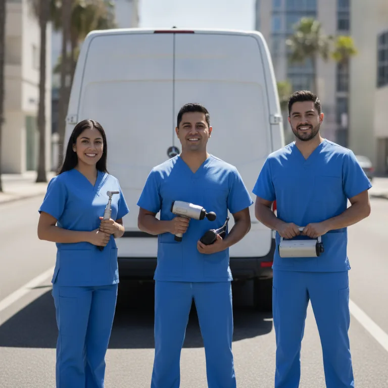 Quiroprático equipe em Campos dos Goytacazes